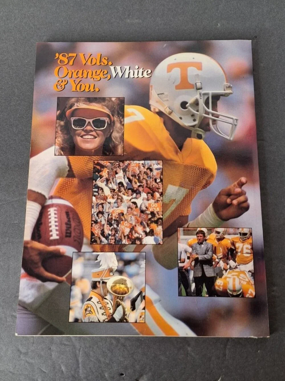 1987 University of Tennessee Volunteers Football Media Guide/Program - Picture 12 of 12